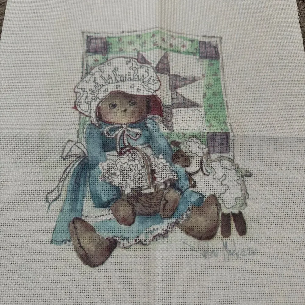 Dimensions Counted Cross Stitch Kit Country Doll 3633 - 9x12